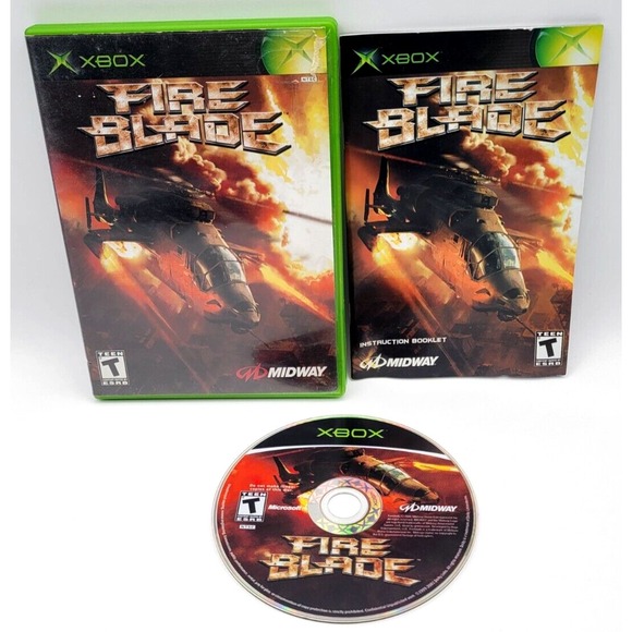 FIREBLADE CIB COMPLETE IN BOX XBOX GAME MIDWAY - Picture 1 of 2